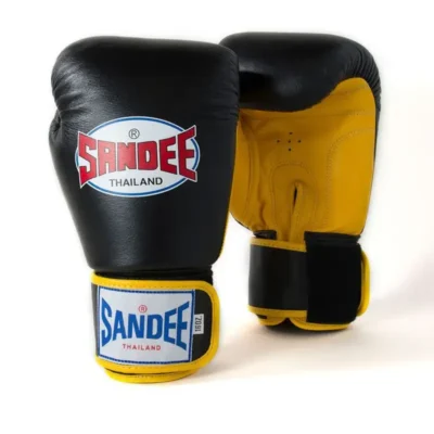 Sandee ABG1 Authentic 2 Tone Boxing Gloves-Black/Yellow 7 Sandee ABG1 Authentic 2 Tone Boxing Gloves-Black/Yellow -Fight Gloves Store ABG1 BLKYEL 2