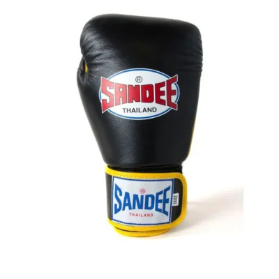 Sandee ABG1 Authentic 2 Tone Boxing Gloves-Black/Yellow 8 Sandee ABG1 Authentic 2 Tone Boxing Gloves-Black/Yellow -Fight Gloves Store ABG1 BLKYEL 3