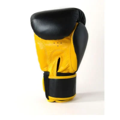 Sandee ABG1 Authentic 2 Tone Boxing Gloves-Black/Yellow 9 Sandee ABG1 Authentic 2 Tone Boxing Gloves-Black/Yellow -Fight Gloves Store ABG1 BLKYEL 4