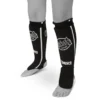 Sandee Slip-on Competition Shinguards- Black White