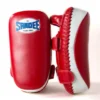 Sandee CTP1 Curved Thai Kick Pads- Red White -Fight Gloves Store CTP1 REDWHI 1