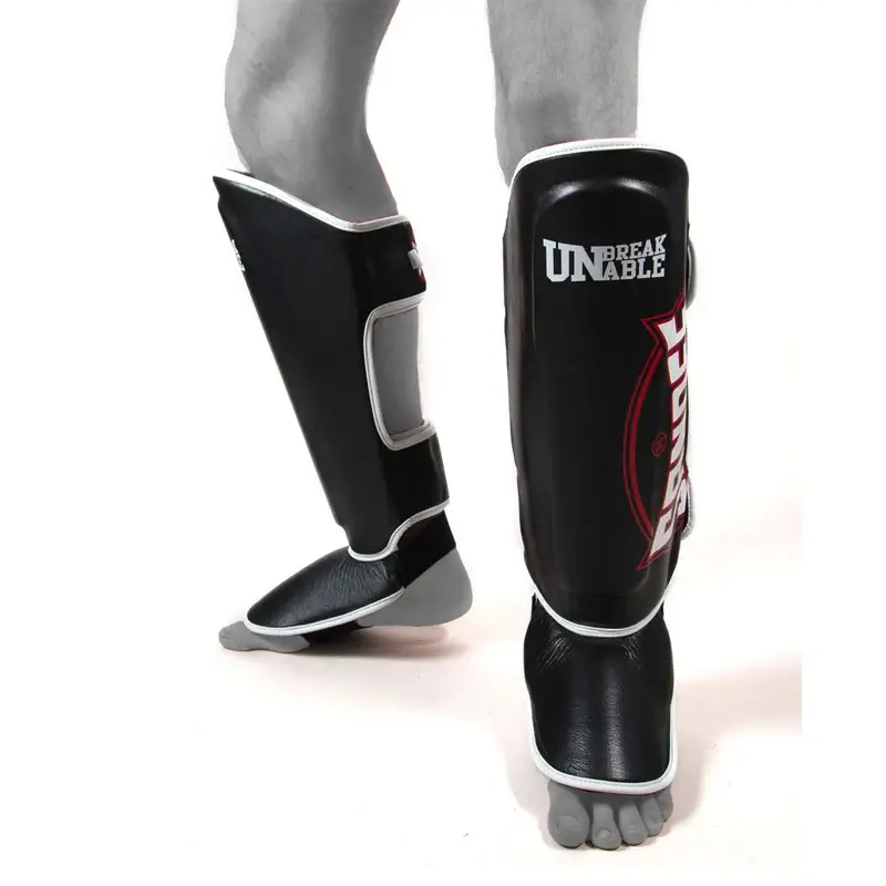 Sandee Cool-Tec Black White Red Shin Guards 4 Sandee Cool-Tec Black White Red Shin Guards - Image 2
