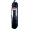 Sandee Full Leather Punch Bag- Black -Fight Gloves Store FLPB1 BLK 1