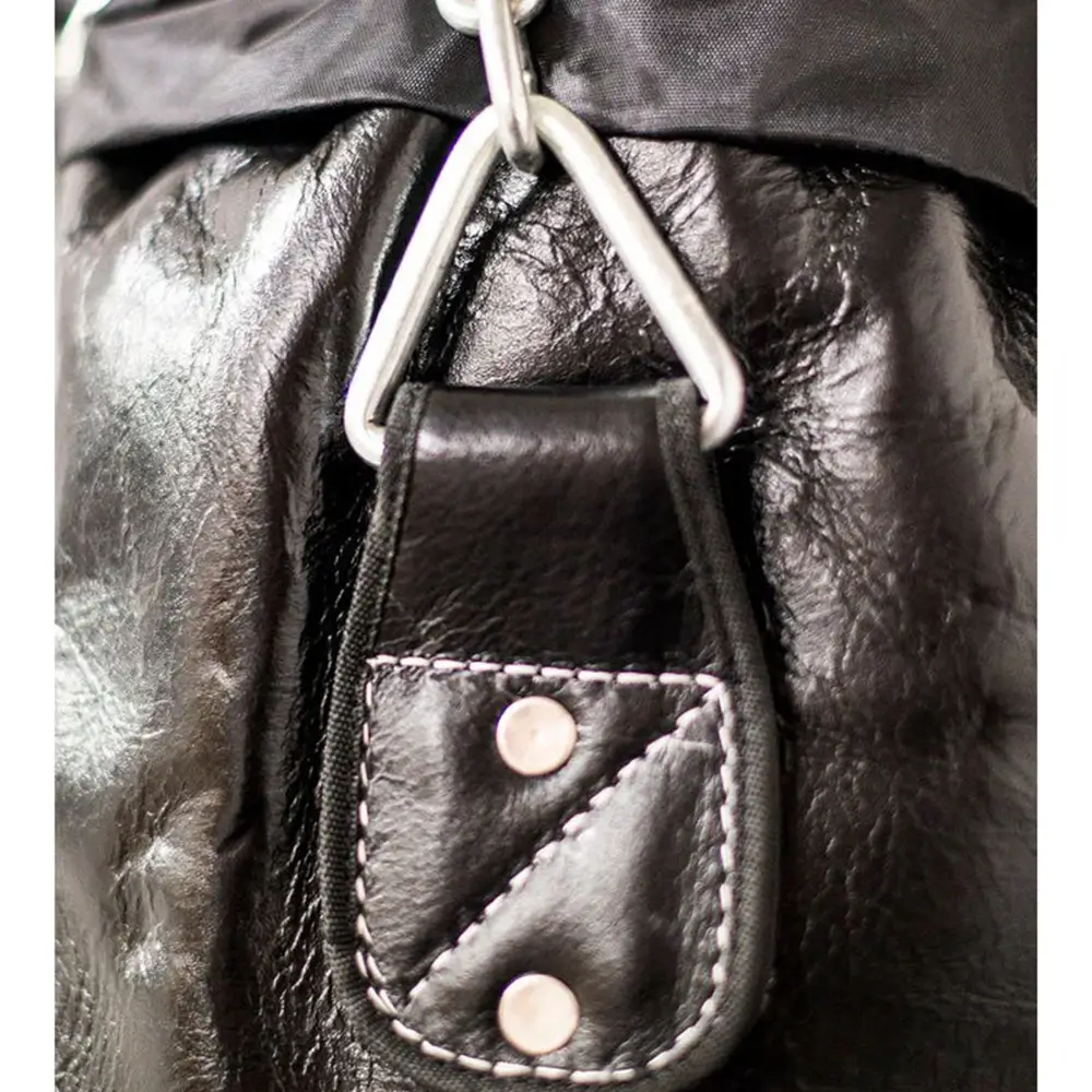 Sandee Full Leather Punch Bag- Black 4 Sandee Full Leather Punch Bag- Black - Image 2