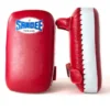 Sandee FTP2 Extra Thick Flat Thai Kick Pads- Red White 2 Sandee FTP2 Extra Thick Flat Thai Kick Pads- Red White -Fight Gloves Store FTP2 REDWHI 1