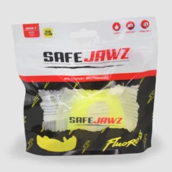SafeJawz Intro Series Fluro Yellow Mouthguard -Fight Gloves Store Intro Fluro Yellow 4
