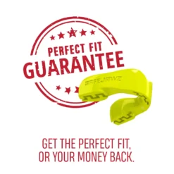 SafeJawz Intro Series Fluro Yellow Mouthguard -Fight Gloves Store Intro Fluro Yellow 5