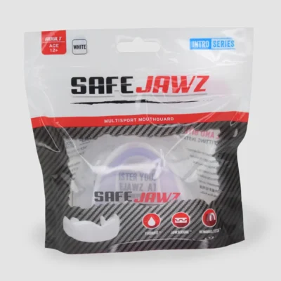 SafeJawz Intro Series White Mouthguard -Fight Gloves Store Intro White 4