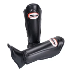 Twins SGL10 Black Double Padded Shin Guards