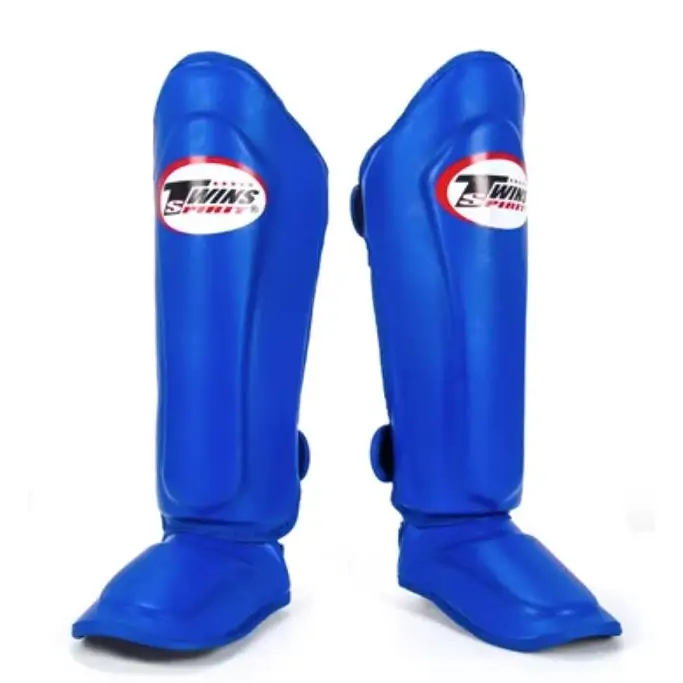 Twins SGL10 Blue Double Padded Shin Guards 3 Twins SGL10 Blue Double Padded Shin Guards