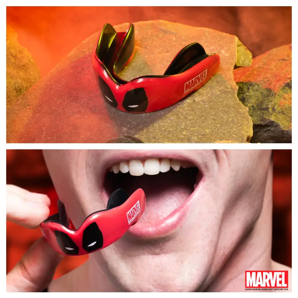 SafeJawz Marvel Deadpool Mouthguard Adult 7 SafeJawz Marvel Deadpool Mouthguard Adult - Image 5