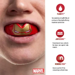 SafeJawz Marvel Iron Man Mouthguard -Fight Gloves Store SJ Marvel Ironman 5