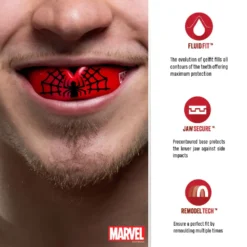 SafeJawz Marvel Spider-Man Mouthguard -Fight Gloves Store SJ Spiderman 5