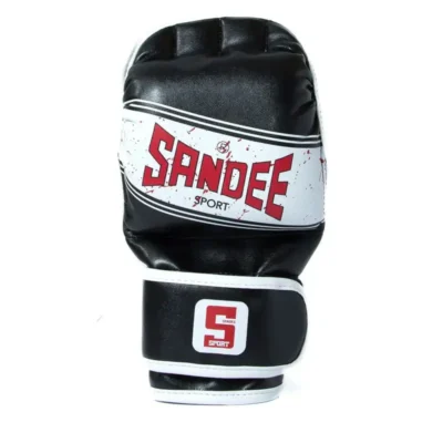 Sandee Sport MMA Sparring Gloves- Black White -Fight Gloves Store SMSG2 BLKWHI 3