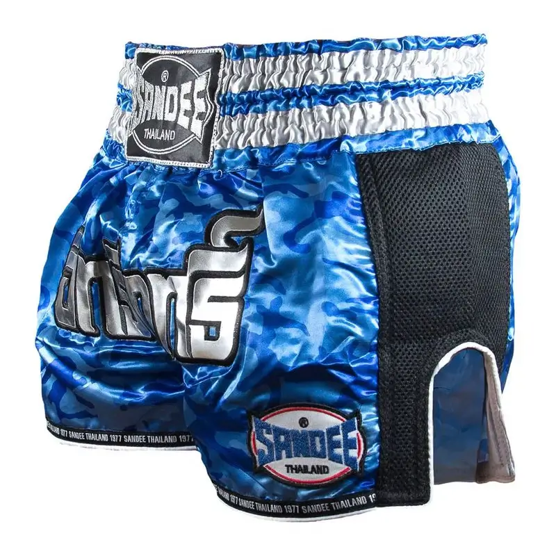 Sandee Muay Thai Shorts Supernatural Power – Blue 4 Sandee Muay Thai Shorts Supernatural Power – Blue - Image 2