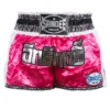 Sandee Muay Thai Shorts Supernatural Power – Pink -Fight Gloves Store TS3 SUPER PNKWHISILBLK 1
