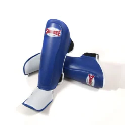 Sandee Authentic Blue White Shin Guards