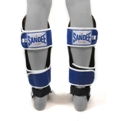 Sandee Authentic Blue White Shin Guards 9 Sandee Authentic Blue White Shin Guards -Fight Gloves Store asg2 buwh 4