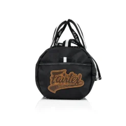 Fairtex BAG9 Retro Style Gym Bag-Black -Fight Gloves Store bag 9 black 3