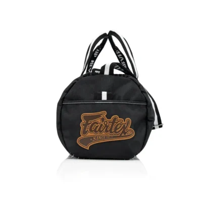 Fairtex BAG9 Retro Style Gym Bag-Black -Fight Gloves Store bag 9 black 3