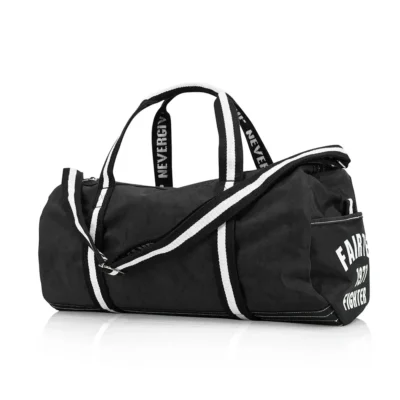 Fairtex BAG9 Retro Style Gym Bag-Black -Fight Gloves Store bag 9 black 6