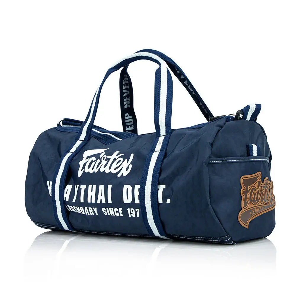 Fairtex BAG9 Retro Style Gym Bag-Navy 5 Fairtex BAG9 Retro Style Gym Bag-Navy - Image 3