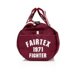 Fairtex BAG9 Retro Style Gym Bag-Maroon -Fight Gloves Store bag 9 red 5