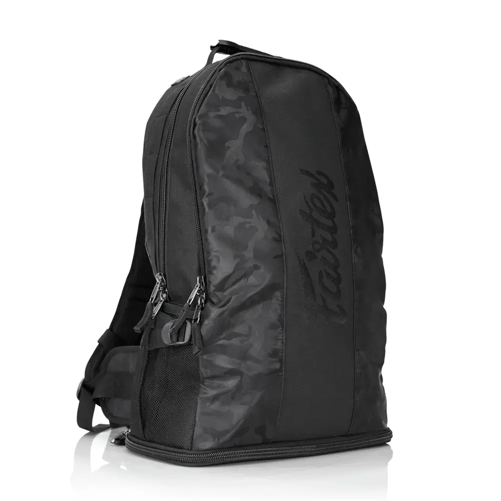 Fairtex BAG4 Black Camo Rucksack Gym Bag 3 Fairtex BAG4 Black Camo Rucksack Gym Bag