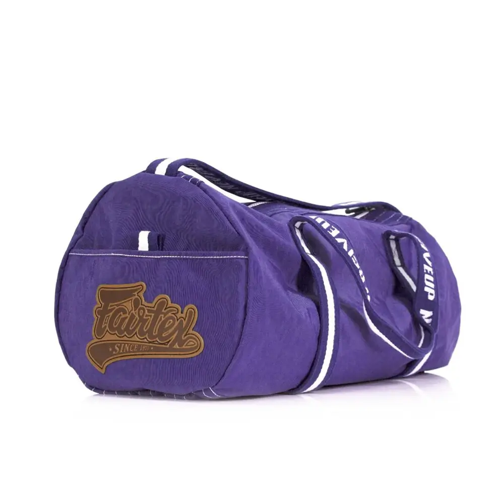 Fairtex BAG9 Retro Style Gym Bag-Purple 4 Fairtex BAG9 Retro Style Gym Bag-Purple - Image 2