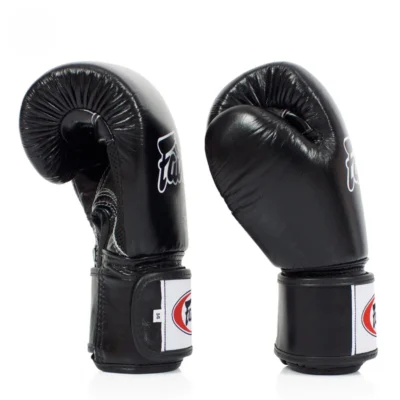 Fairtex BGV1 Black Muay Thai Gloves 11 Fairtex BGV1 Black Muay Thai Gloves -Fight Gloves Store bgv1 b bk 4