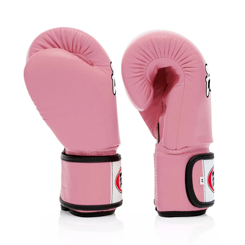 Fairtex BGV1-B Pink Breathable Muay Thai Gloves 6 Fairtex BGV1-B Pink Breathable Muay Thai Gloves - Image 4