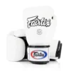 Fairtex BGV1 White Muay Thai Gloves -Fight Gloves Store bgv1 white 1
