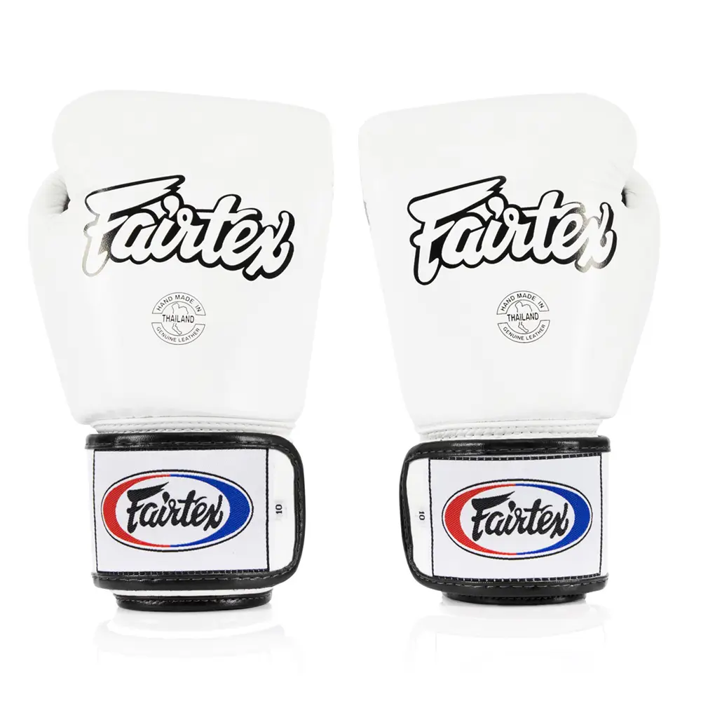 Fairtex BGV1 White Muay Thai Gloves 4 Fairtex BGV1 White Muay Thai Gloves - Image 2