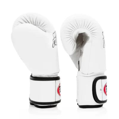 Fairtex BGV1 White Muay Thai Gloves 8 Fairtex BGV1 White Muay Thai Gloves -Fight Gloves Store bgv1 white 3