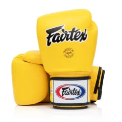 Fairtex BGV1 Yellow Muay Thai Gloves