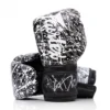Fairtex BGV14 Painter Black White Muay Thai Gloves