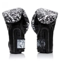 Fairtex BGV14 Painter Black White Muay Thai Gloves 9 Fairtex BGV14 Painter Black White Muay Thai Gloves -Fight Gloves Store bgv14pt black white 4