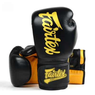 Fairtex BGV18 Black Gold Super Sparring Muay Thai Gloves