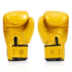 Fairtex BGV19 Gold Deluxe Tight-Fit Muay Thai Gloves 9 Fairtex BGV19 Gold Deluxe Tight-Fit Muay Thai Gloves -Fight Gloves Store bgv19 gold 4 0 1