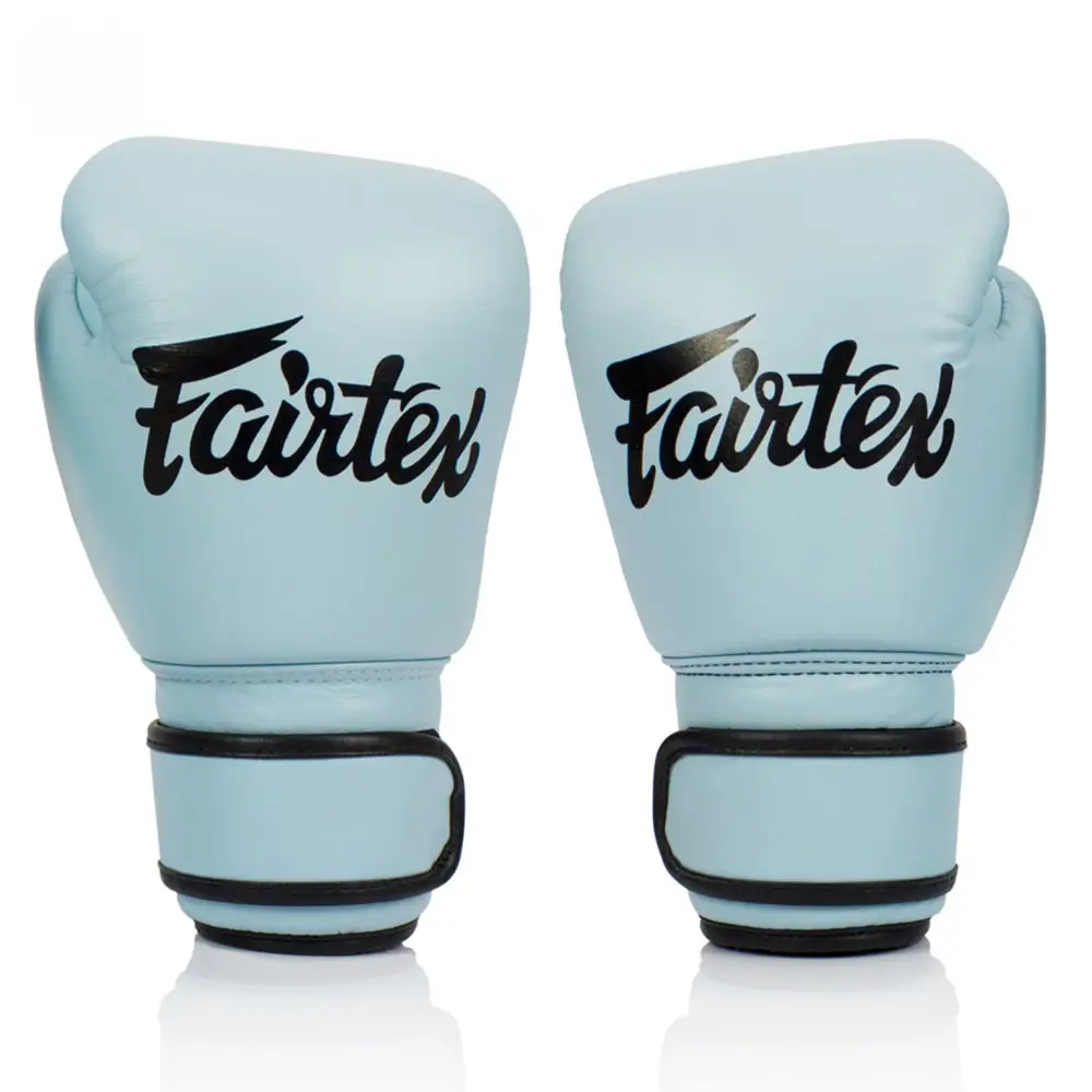Fairtex BGV20 Pastel Blue Muay Thai Gloves 4 Fairtex BGV20 Pastel Blue Muay Thai Gloves - Image 2