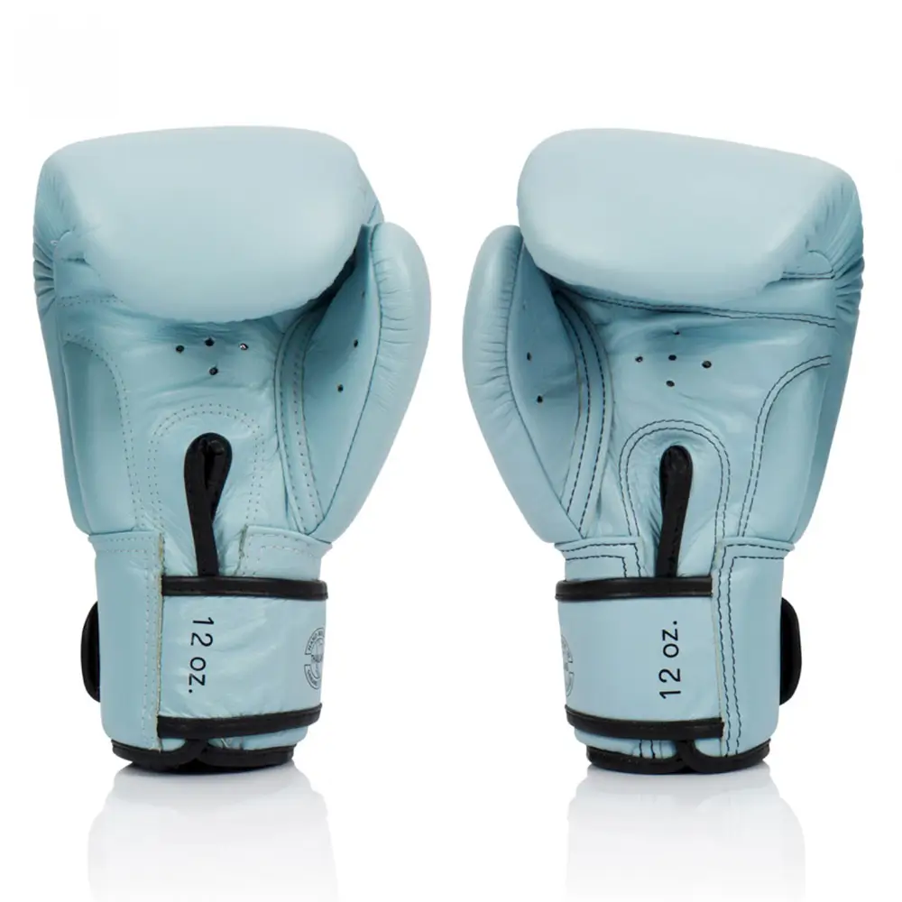 Fairtex BGV20 Pastel Blue Muay Thai Gloves 6 Fairtex BGV20 Pastel Blue Muay Thai Gloves - Image 4