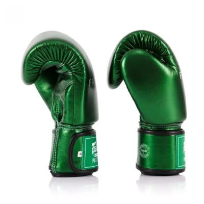 Fairtex BGV22 Metallic Green Muay Thai Gloves 10 Fairtex BGV22 Metallic Green Muay Thai Gloves -Fight Gloves Store bgv22 green 3 0 1