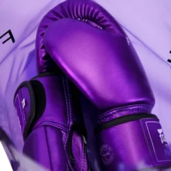 Fairtex BGV22 Metallic Purple Muay Thai Gloves -Fight Gloves Store bgv22 purple 6 0 1