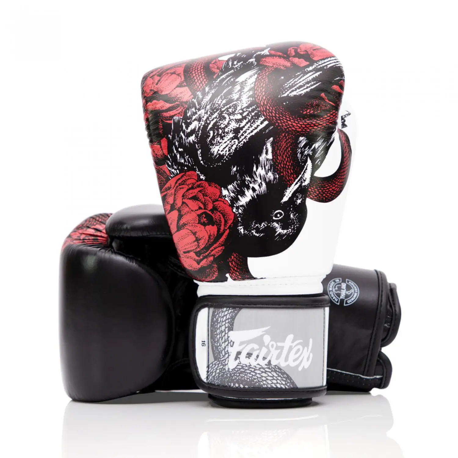 Fairtex BGV24 The Beauty Of Survival Muay Thai Gloves With Wooden Box 4 Fairtex BGV24 The Beauty Of Survival Muay Thai Gloves With Wooden Box - Image 2
