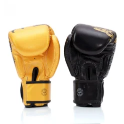 Fairtex BGV26 Harmony Six Black Gold Muay Thai Gloves -Fight Gloves Store bgv26 3 1