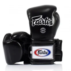 Fairtex BGV9 Black Mexican Style Muay Thai Gloves