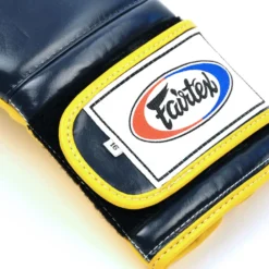 Fairtex BGV9 Blue Yellow Mexican Style Muay Thai Gloves -Fight Gloves Store bgv9 blue yellow 4