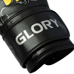 Fairtex X Glory BGVG3 Black Silver Kickboxing Gloves -Fight Gloves Store bgvg3 black silver 4