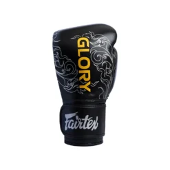 Fairtex X Glory BGVG3 Black Silver Kickboxing Gloves -Fight Gloves Store bgvg3 black silver 6