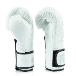 Fairtex X Glory BGVG3 White Kickboxing Gloves 16 Fairtex X Glory BGVG3 White Kickboxing Gloves -Fight Gloves Store bgvg3 white 3
